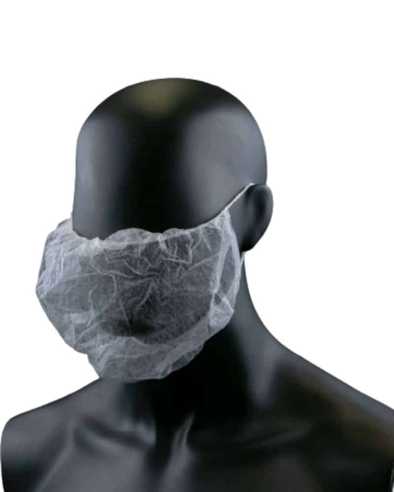 Beard Covers NonWoven Pack Of 100 ZDI Safety PPE & Uniforms