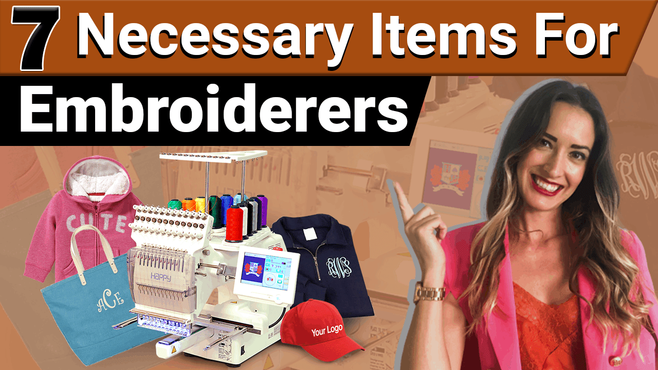 7 Best Necessary embroidery Items for Embroiderers