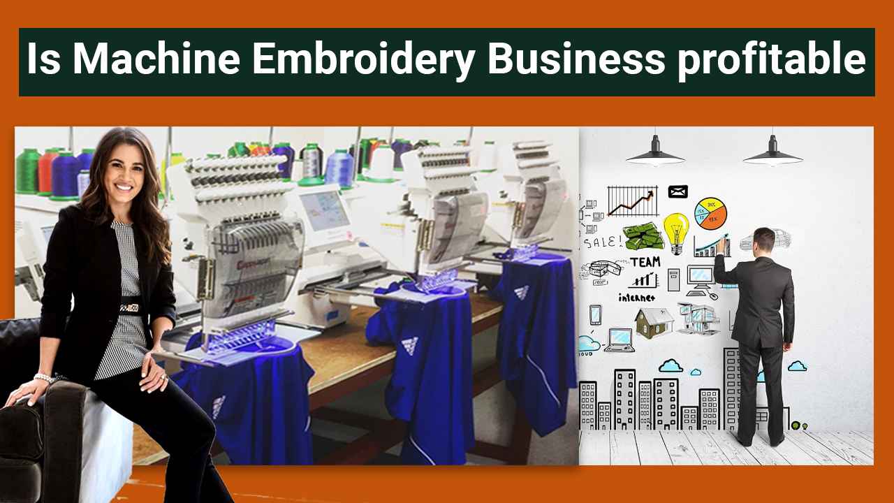 Is Machine Embroidery Business profitable? ZDigitizing