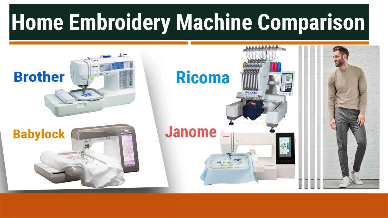 Embroidery Machine Best Brands 5 Competitive Features