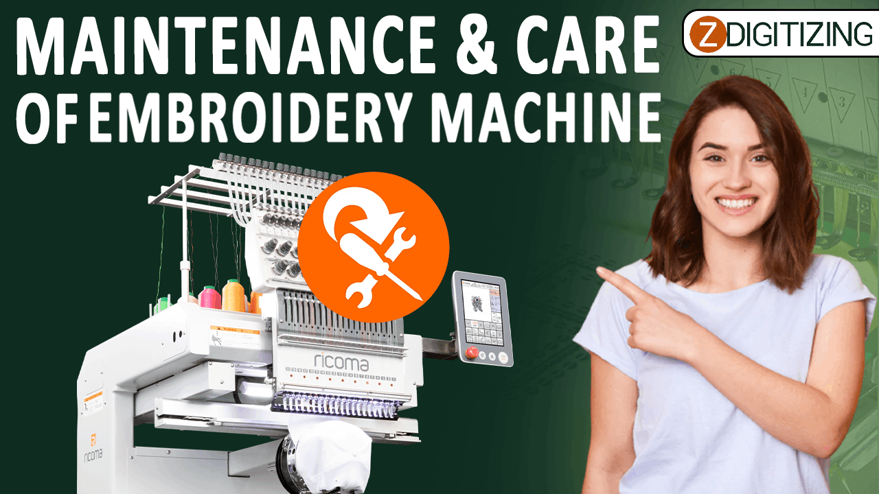 How To Efficiently Care And Maintain The Embroidery Machine