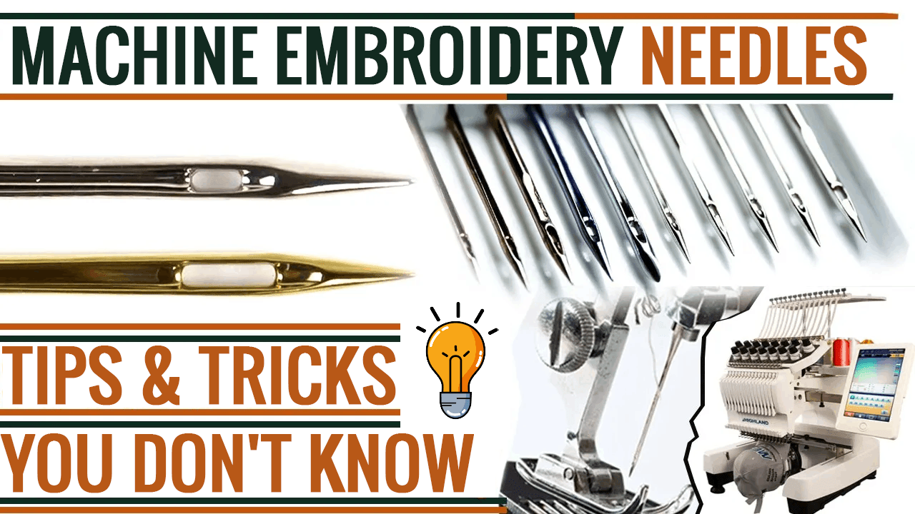 Machine Embroidery Needles Tips & Tricks You Probably Don't