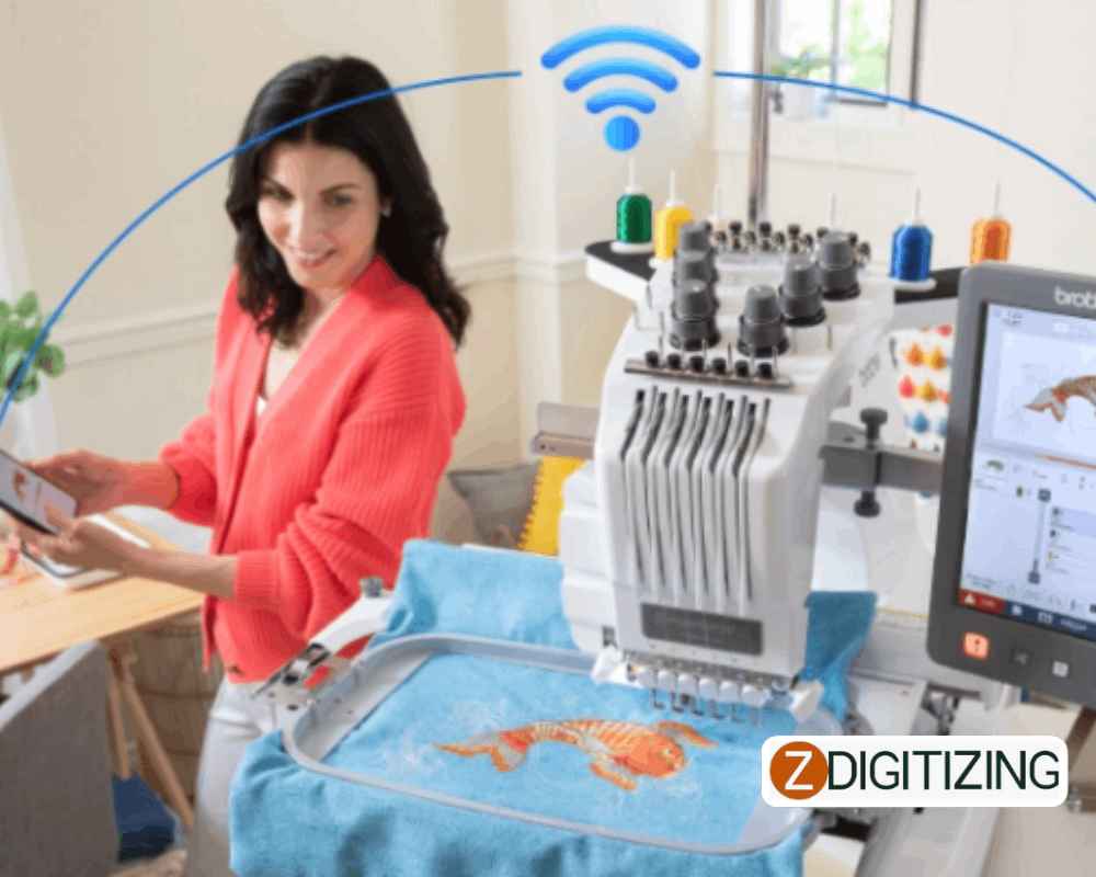 PR680W 6Needle Embroidery Machine Review With Wireless