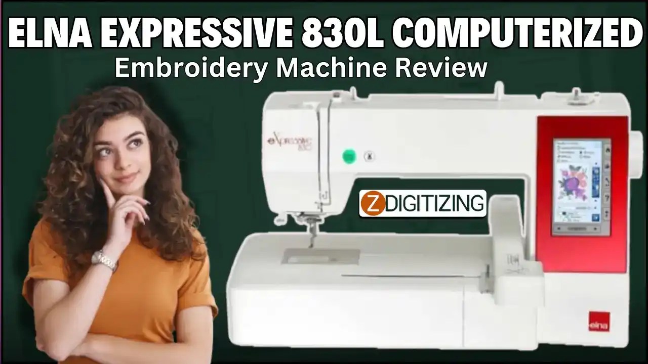 Elna Expressive 830L Embroidery Machine Review