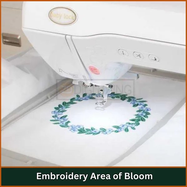 Baby Lock Bloom Embroidery and Sewing Machine Review Zdigitizing