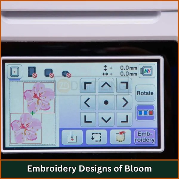Baby Lock Bloom Embroidery and Sewing Machine Review Zdigitizing