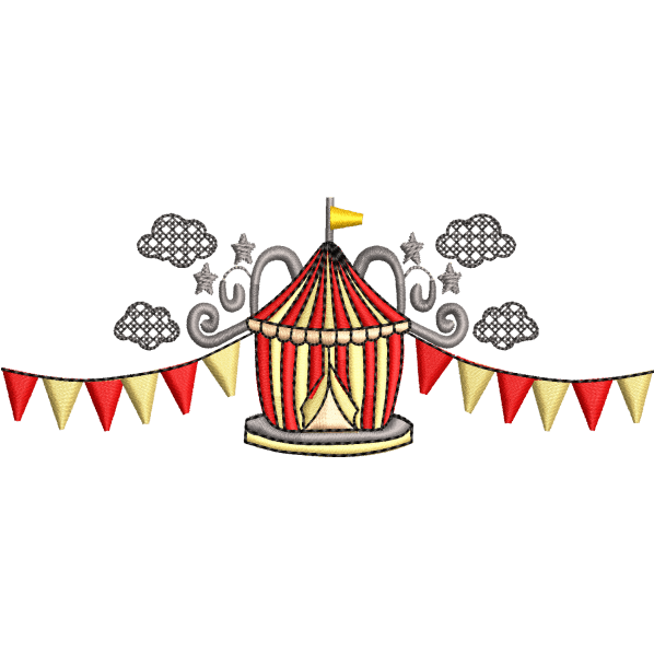 Buy Now Best Tent with Flag Design At Low PriceZdigitizing