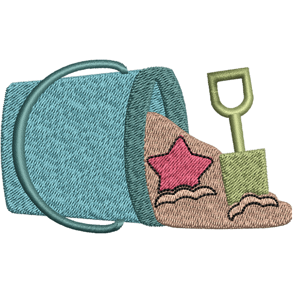 Sand Pail Embroidery Design10k+ machine embroidery designs