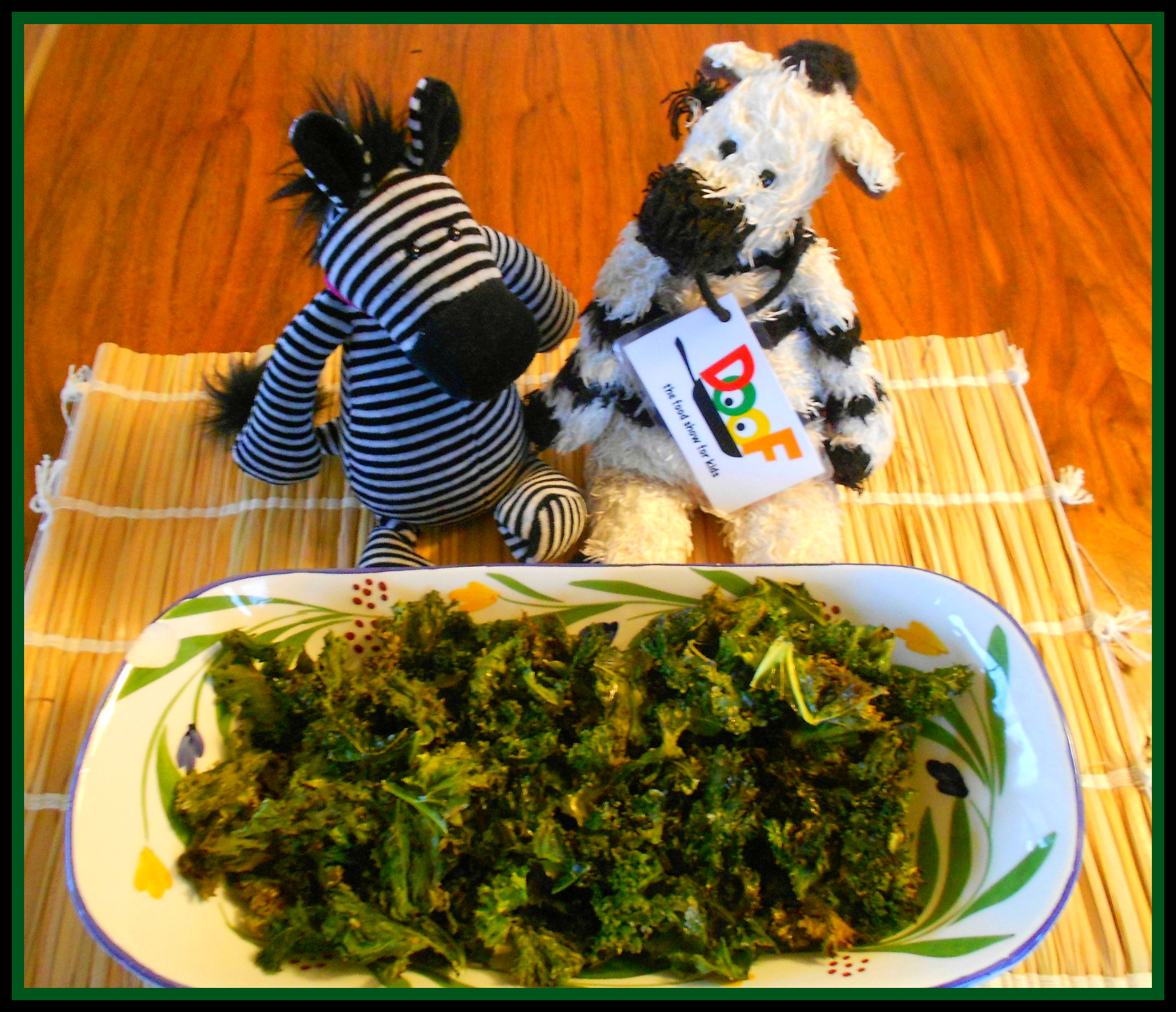 Hail to ZeKale Chips! ZeBot's Kitchen