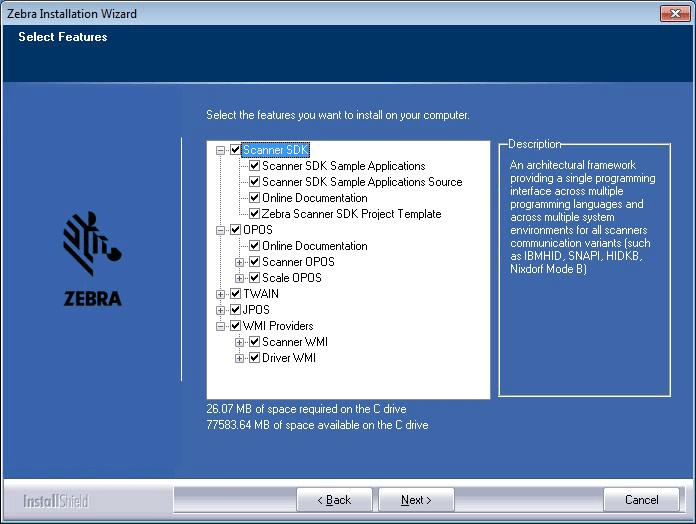 Scanner SDK for Windows Installation and Configuration Zebra
