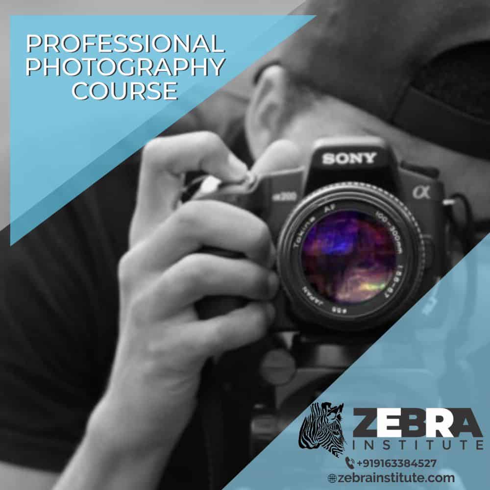 Basic of Photography institute near me ZEBRA INSTITUTE