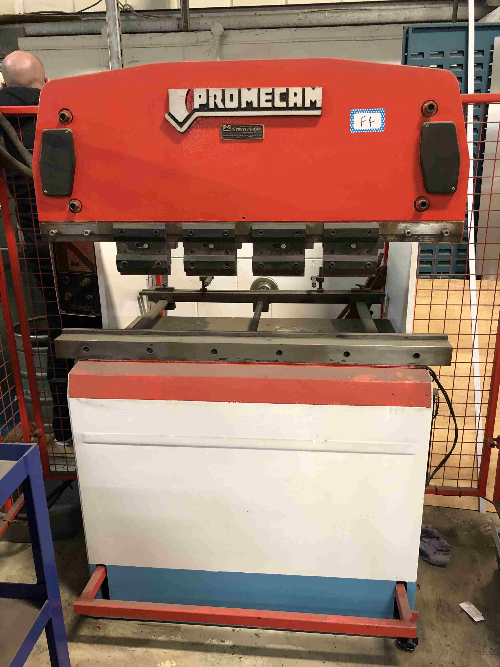 Used Promecam non cnc pressbrake for sale