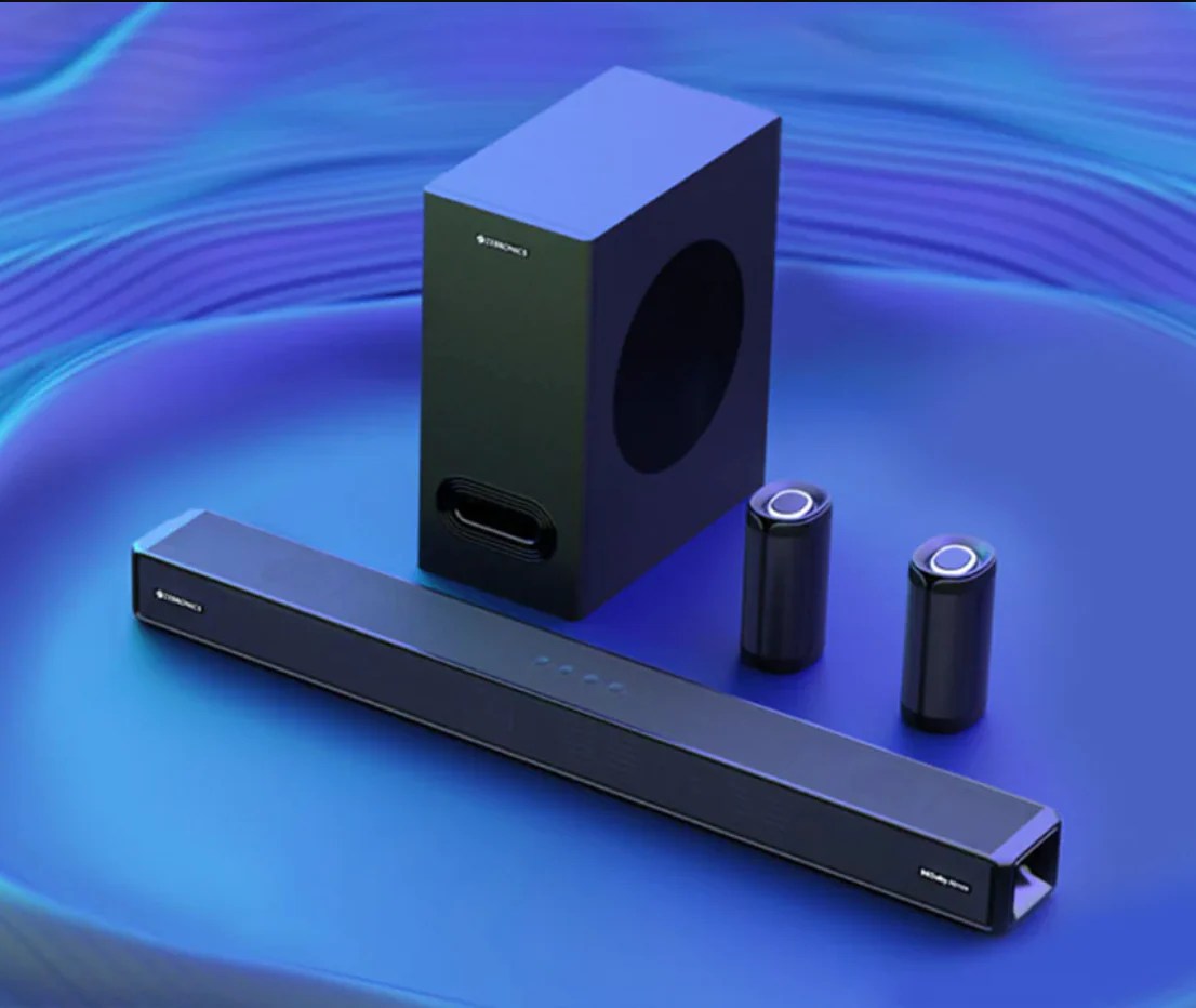 Dolby Soundbars with Wireless, HDMI, Optical Inputs Zebronics