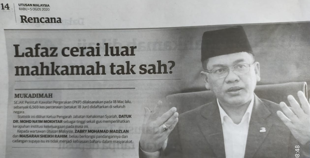 Kes Perceraian Terus Meningkat • Wacana AzZeckry