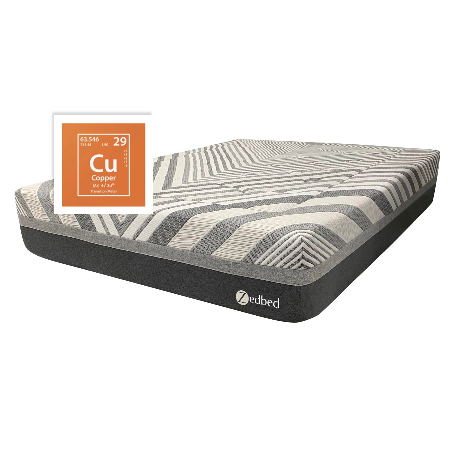 Matelas en mousse infusée ZedBed