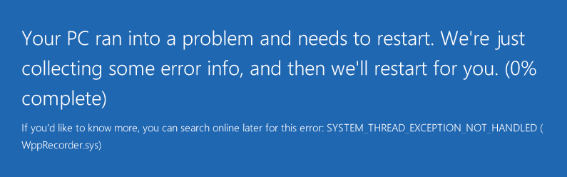 How to fix Windows Server 2012 Blue Screen SYSTEM_THREAD_EXCEPTION_NOT