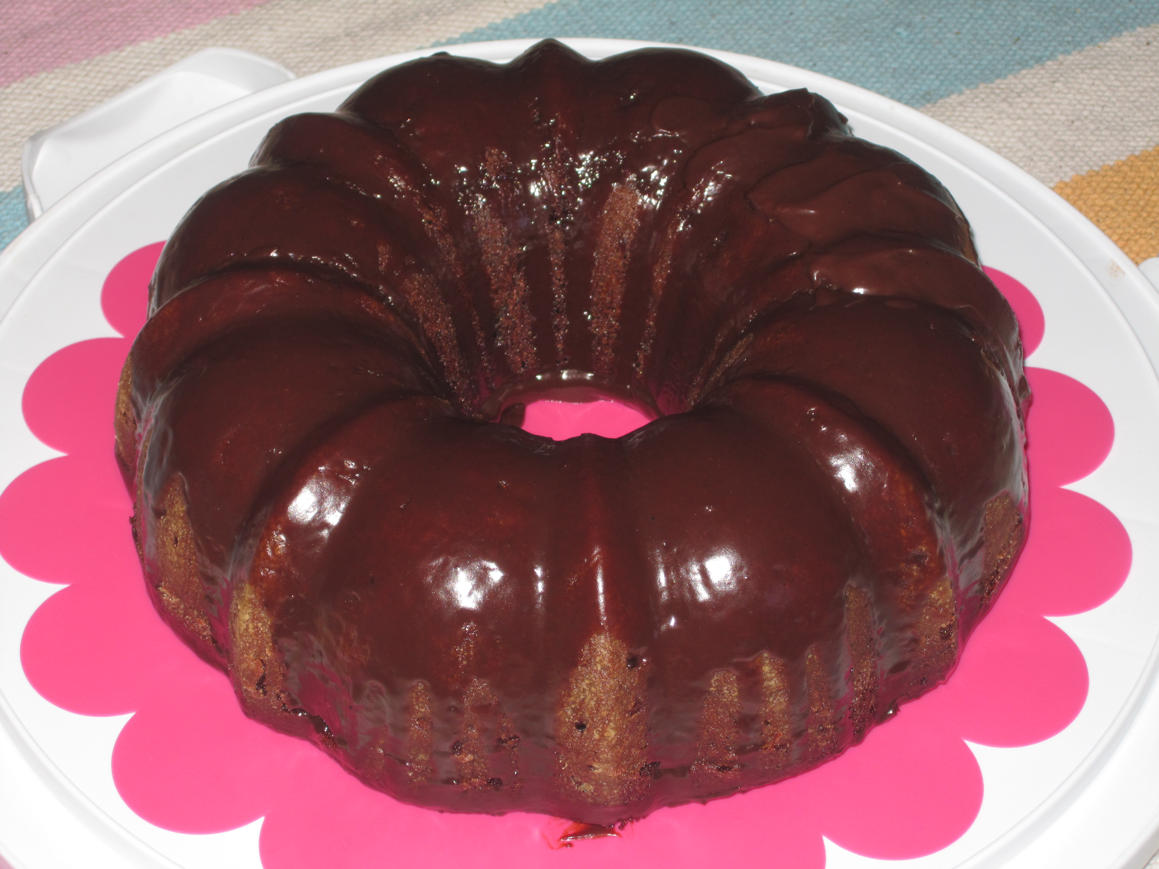 Chocolate Glazed Bundt Cake