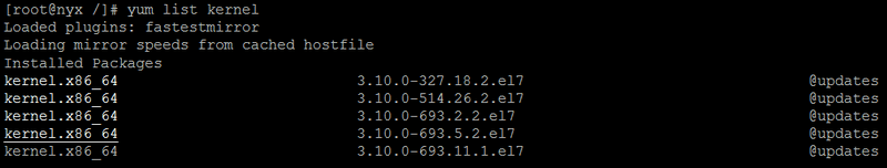 Clean up older installed kernels on CentOS · the.Zedt