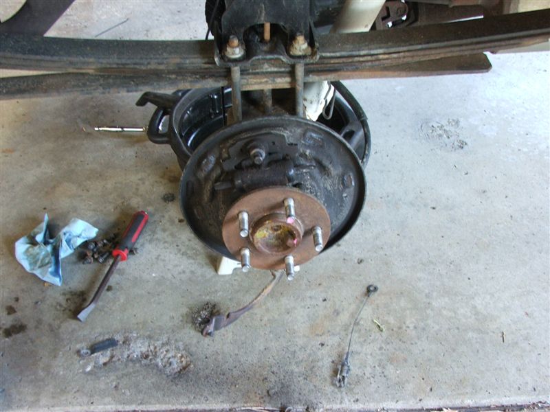 How To Explorer Rear Disc Brake Conversion RangerForums The