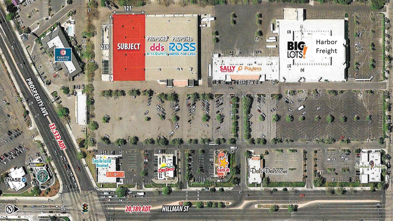 Tulare Pavilion Center Tulare CA 93274 FOR LEASE