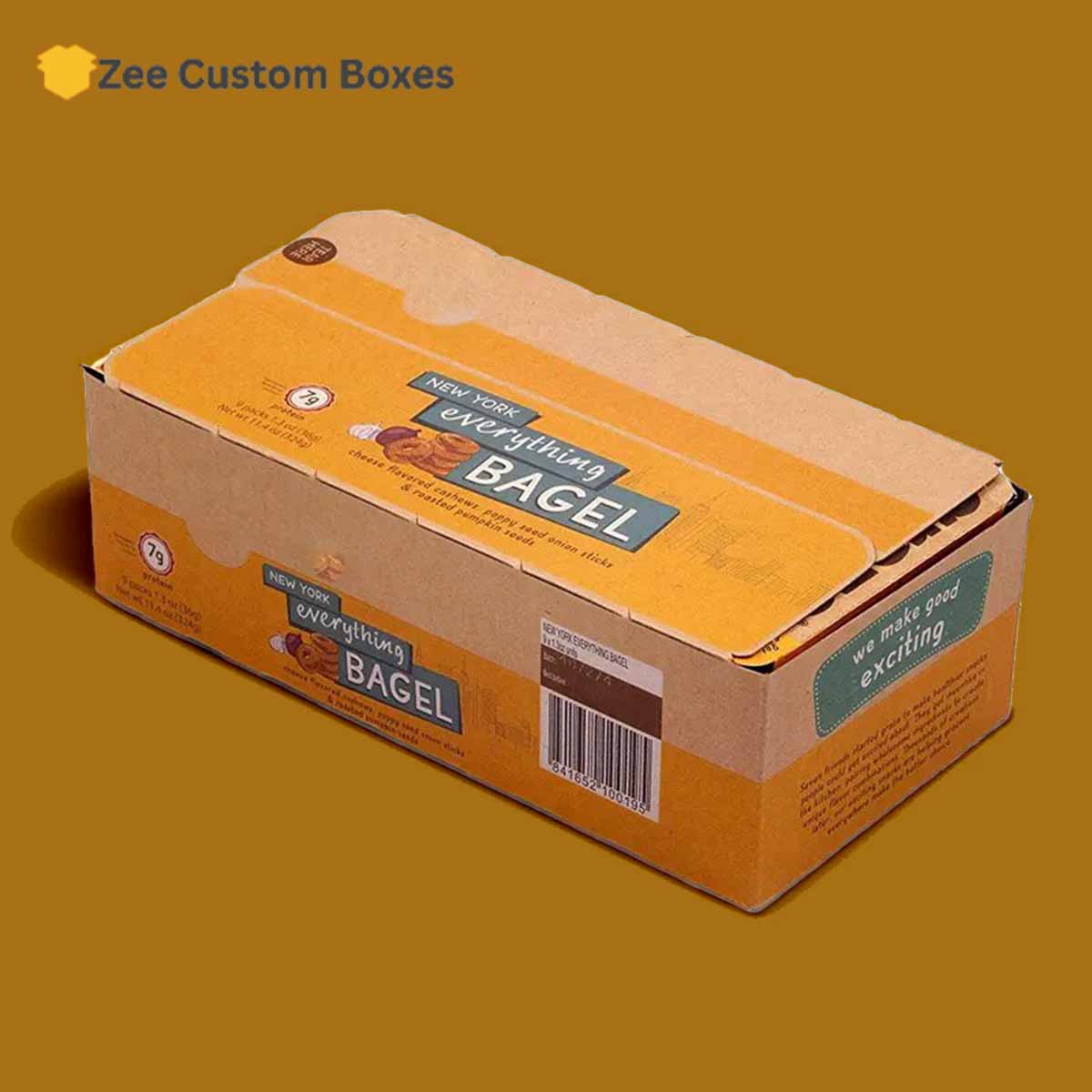 Custom Bagel Boxes & Packaging For Food Products Zee Custom Boxes