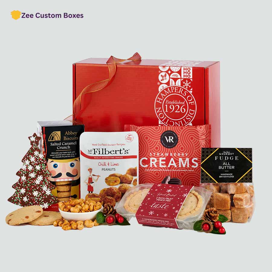Custom Christmas Food Boxes, Packaging ZEE Custom Boxes