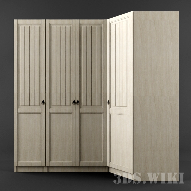 Amelie's wardrobe Download the 3D Model (1648)