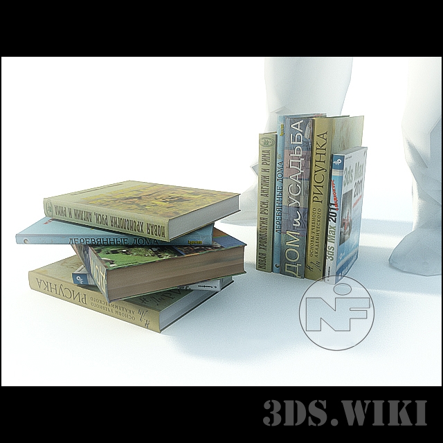 Пять книг скачать 3d модел 3ds.wiki