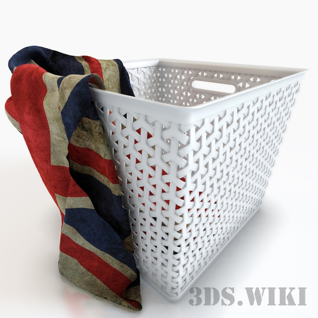 Laundry basket Download the 3D Model (5451)