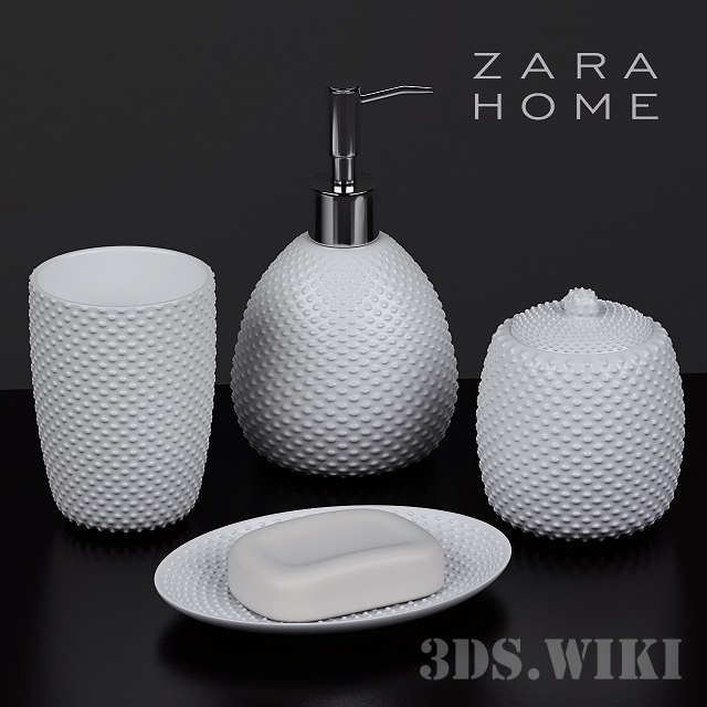 Bathroom accessories ZARA HOME Download the 3D Model (5460