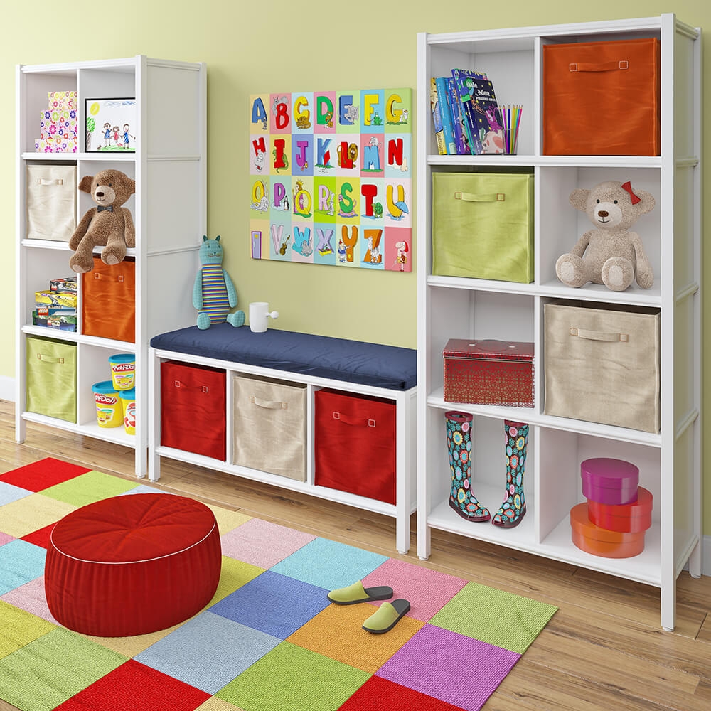 Kids room shelving Download the 3D Model (14261)