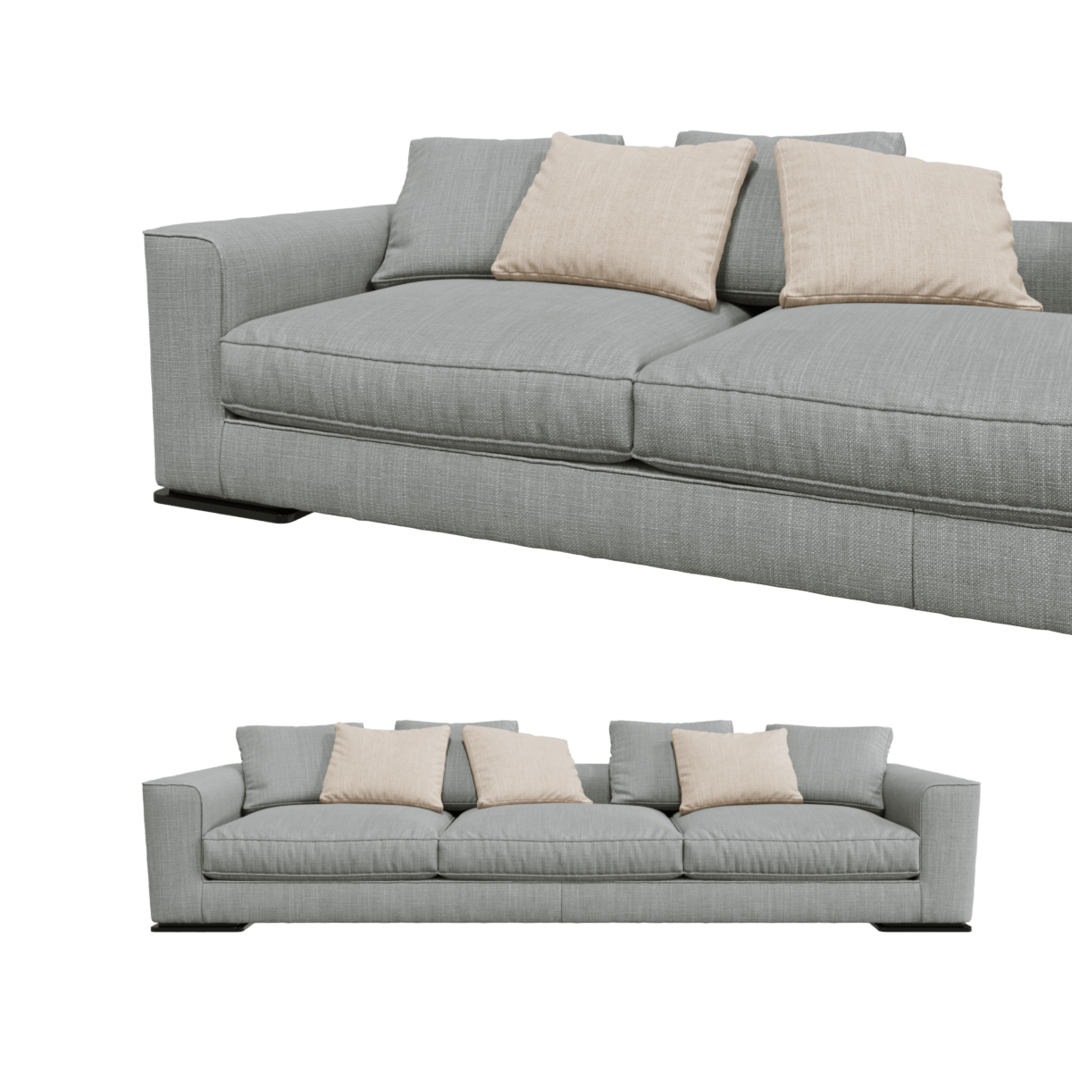 Sofa Flexform Scott Download the 3D Model (24871)