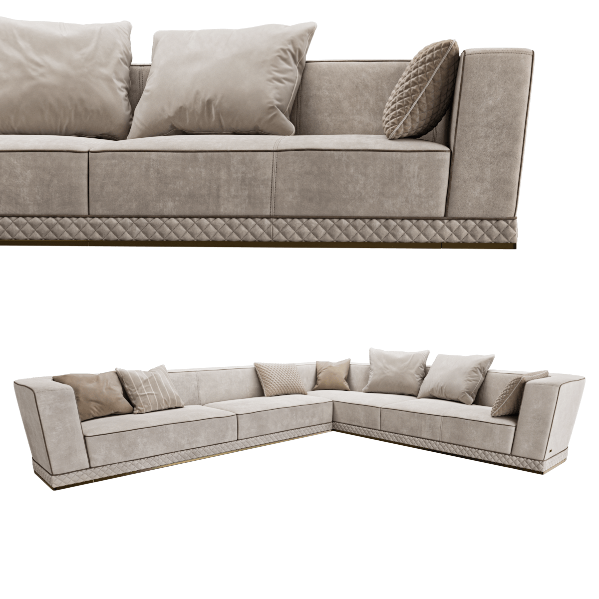 Corner sofa Download the 3D Model (25203)