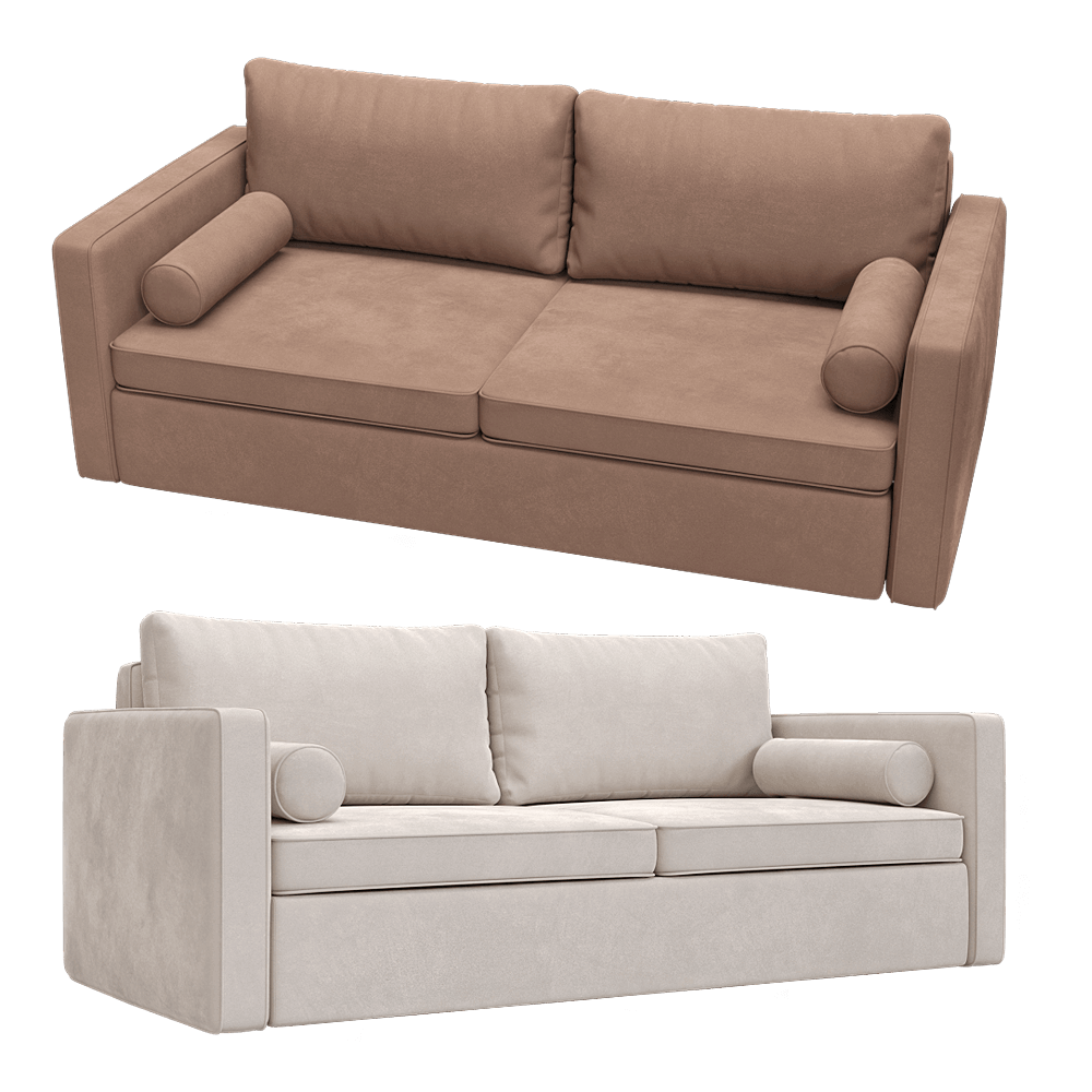 3seater fixed sofa Moreno 1, KULT Descargar modelo 3D (31329