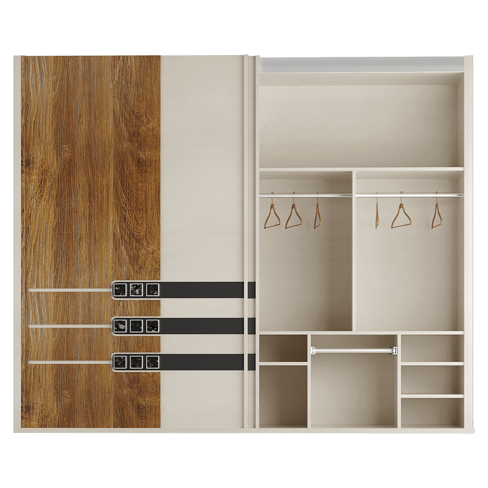 Wardrobe with sliding door, Hasan Guner Download the 3D Model (32377