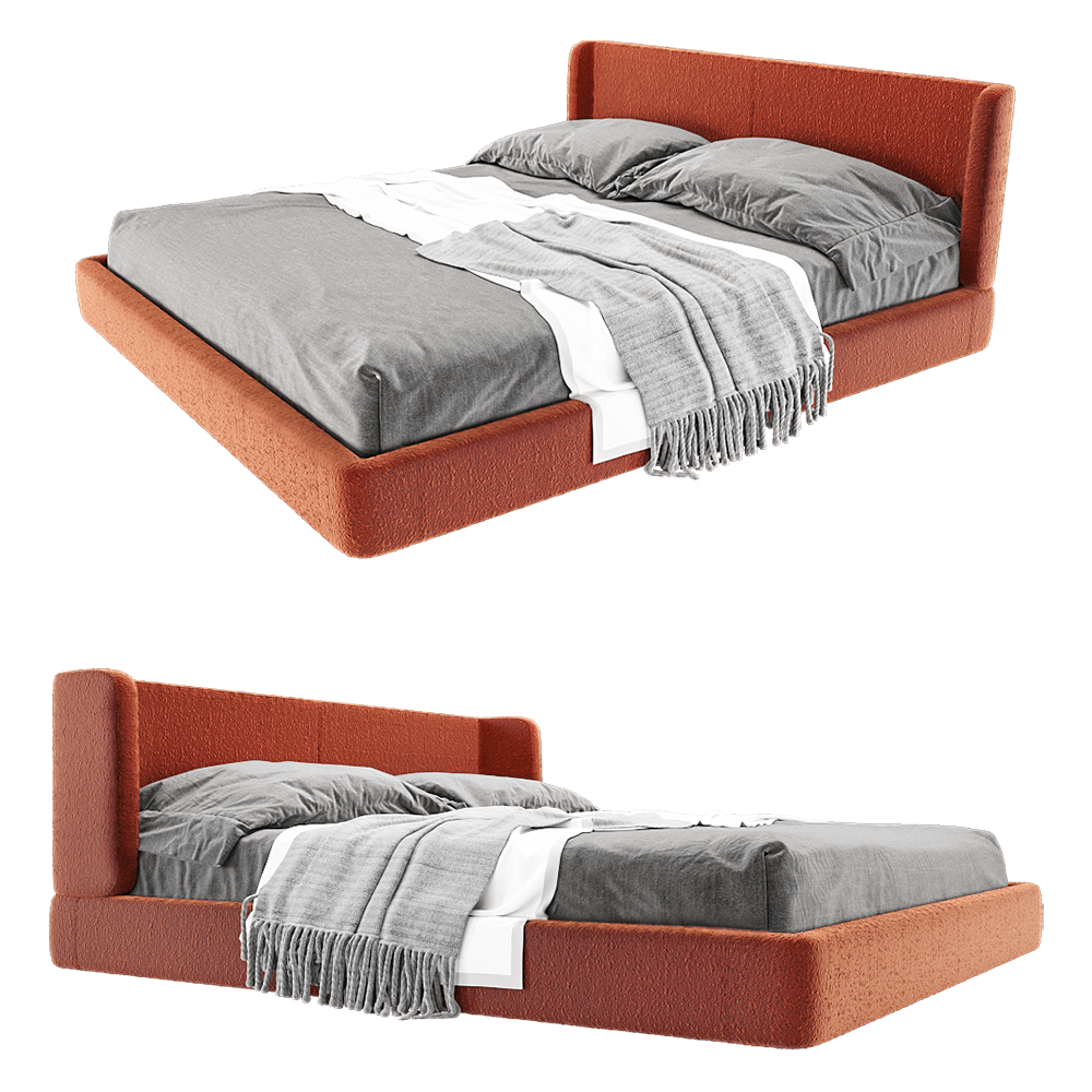 Bed Simple, Bino home Download the 3D Model (32611)