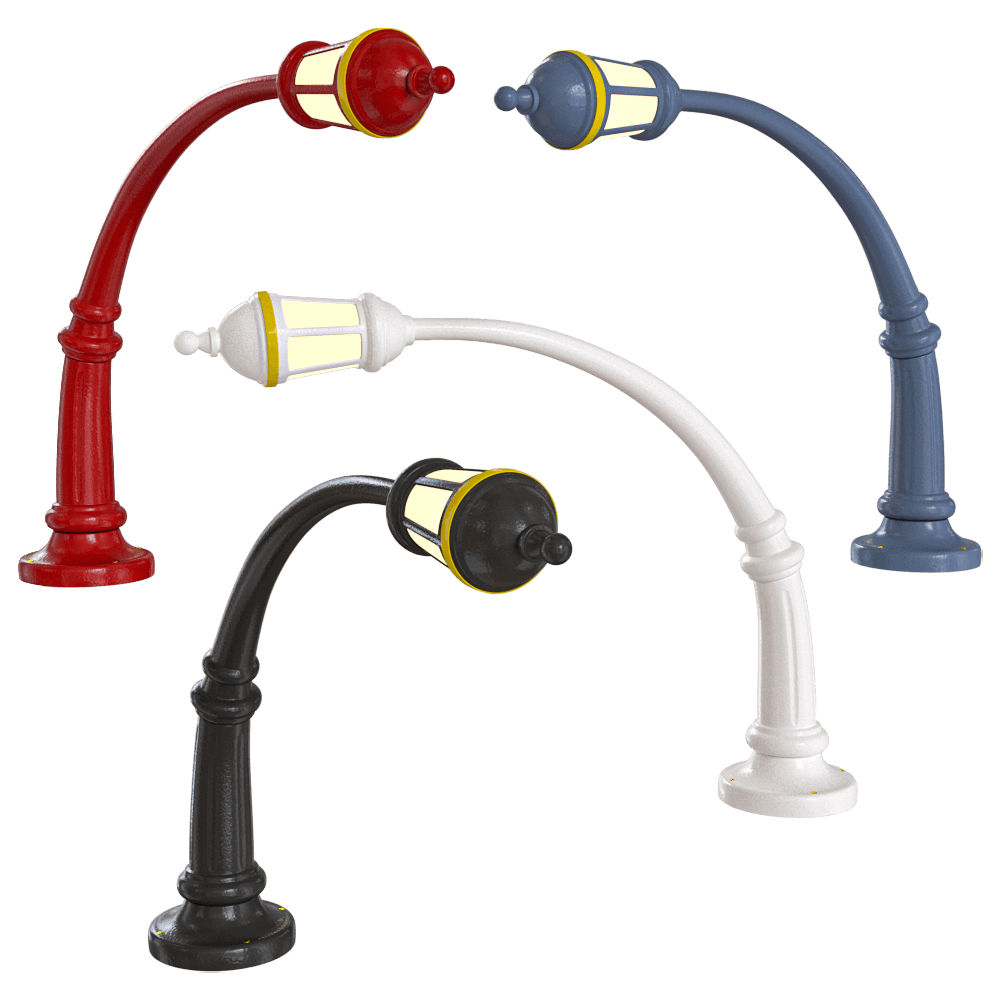 Floor lamp Street, SELETTI Download the 3D Model (32639