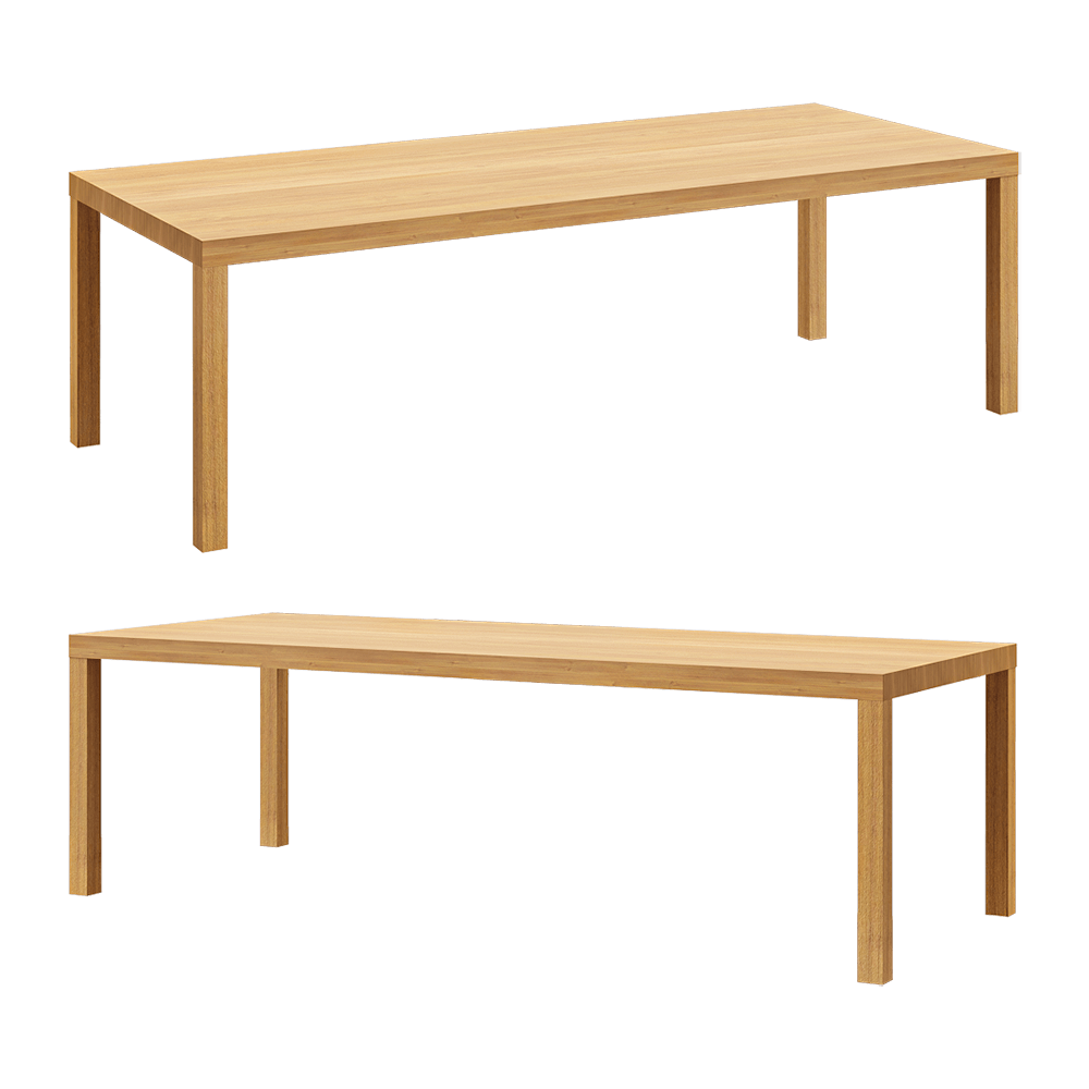 SIMPLE TABLE, BY Furniture Download the 3D Model (37243