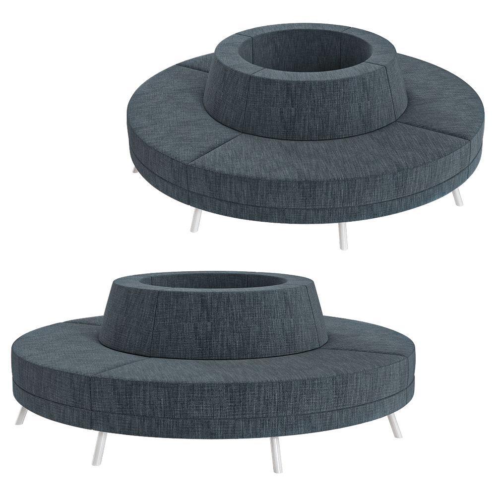 Sofa round, Addon Furniture Download the 3D Model (37775