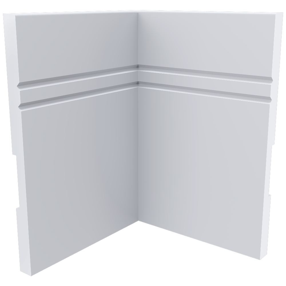 Skirting board Base 5901 i, Ultrawood Download the 3D Model (40578