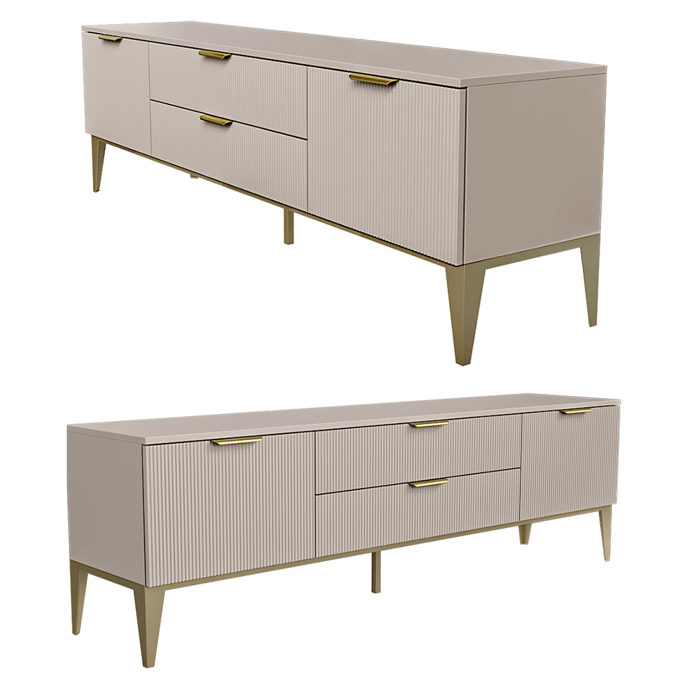 Chest of drawers & TV stand DIAMOND 04, Mister Room Download the 3D