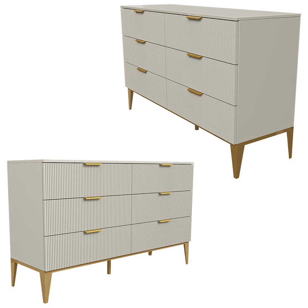 Chest of drawers DIAMOND 20, Mister Room Download the 3D Model (41162
