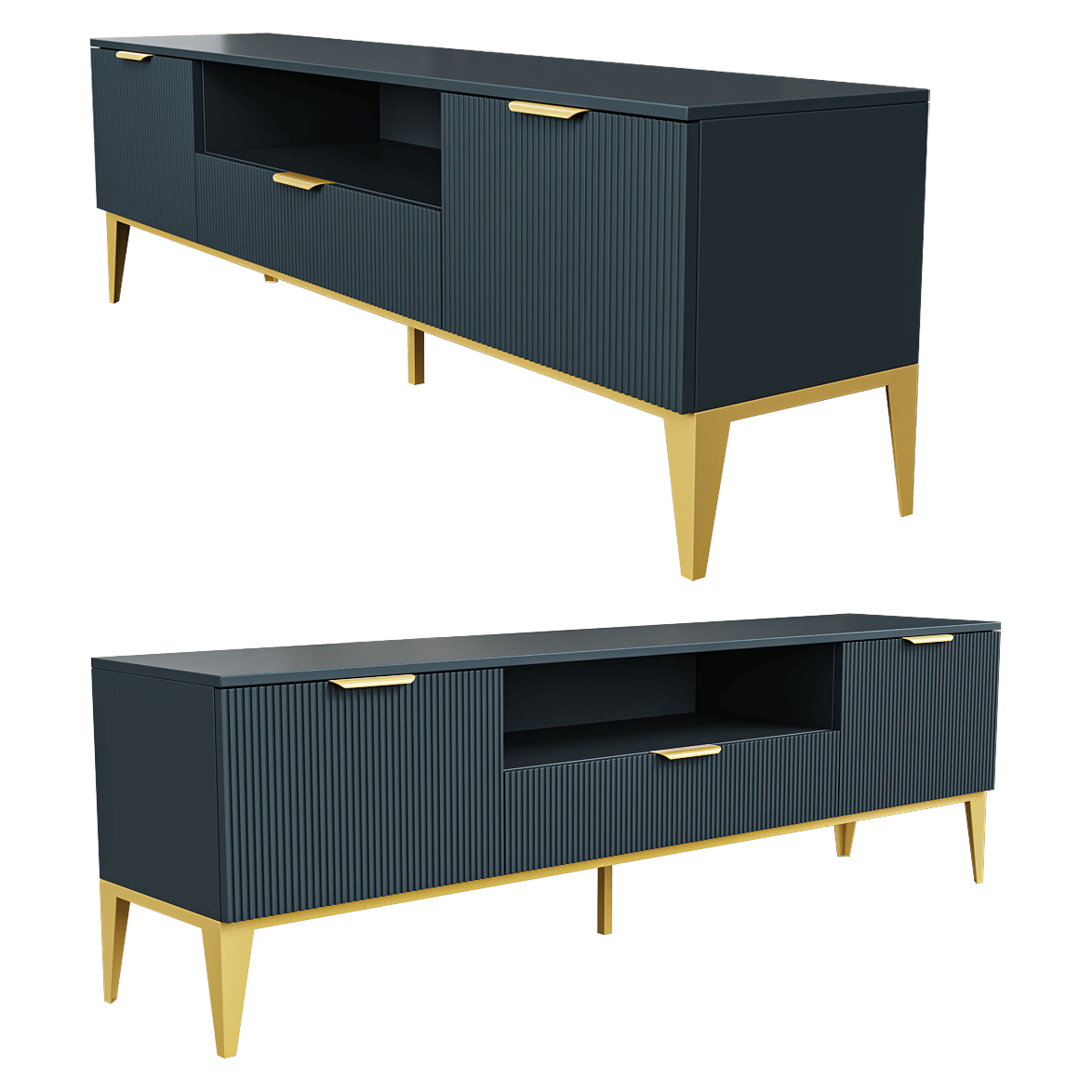 Chest of drawers & TV stand DIAMOND 30, Mister Room Download the 3D