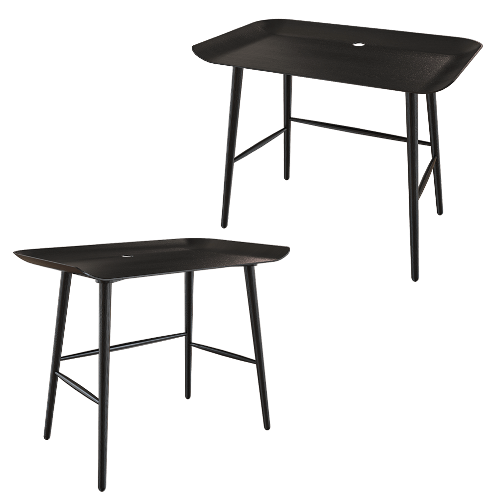 Desk Woood, Moooi Download the 3D Model (42907)