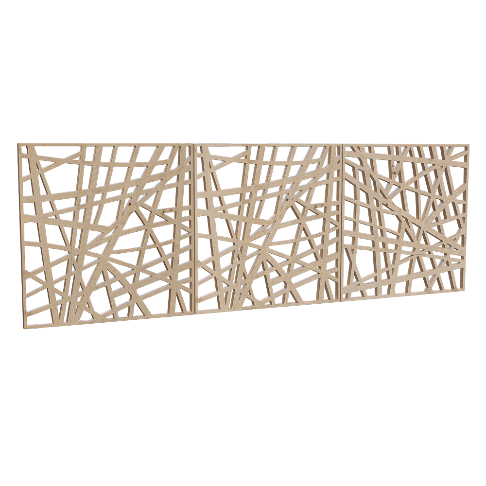 Wall panel Straw Download the 3D Model (44758)