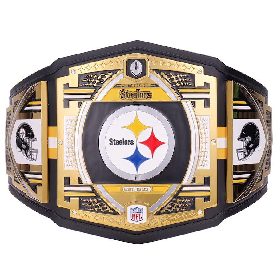 Pittsburgh Steelers Championship Belt Zees Belts