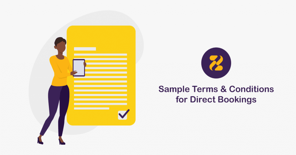 Sample Terms and Conditions for Direct Bookings Zeevou