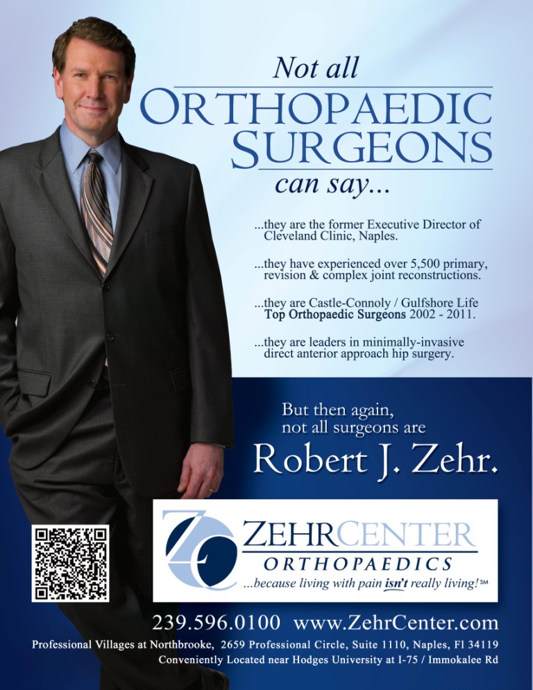 Naples' best orthopedic surgeon advertises in Southwest Florida media