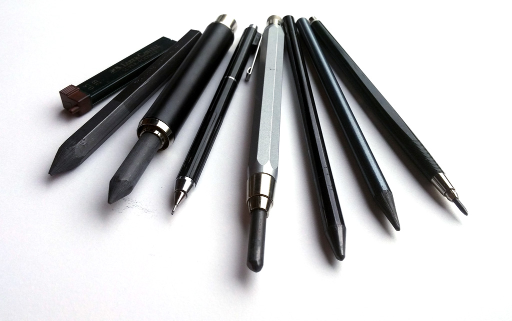 Erst mal der einfache Bleistift