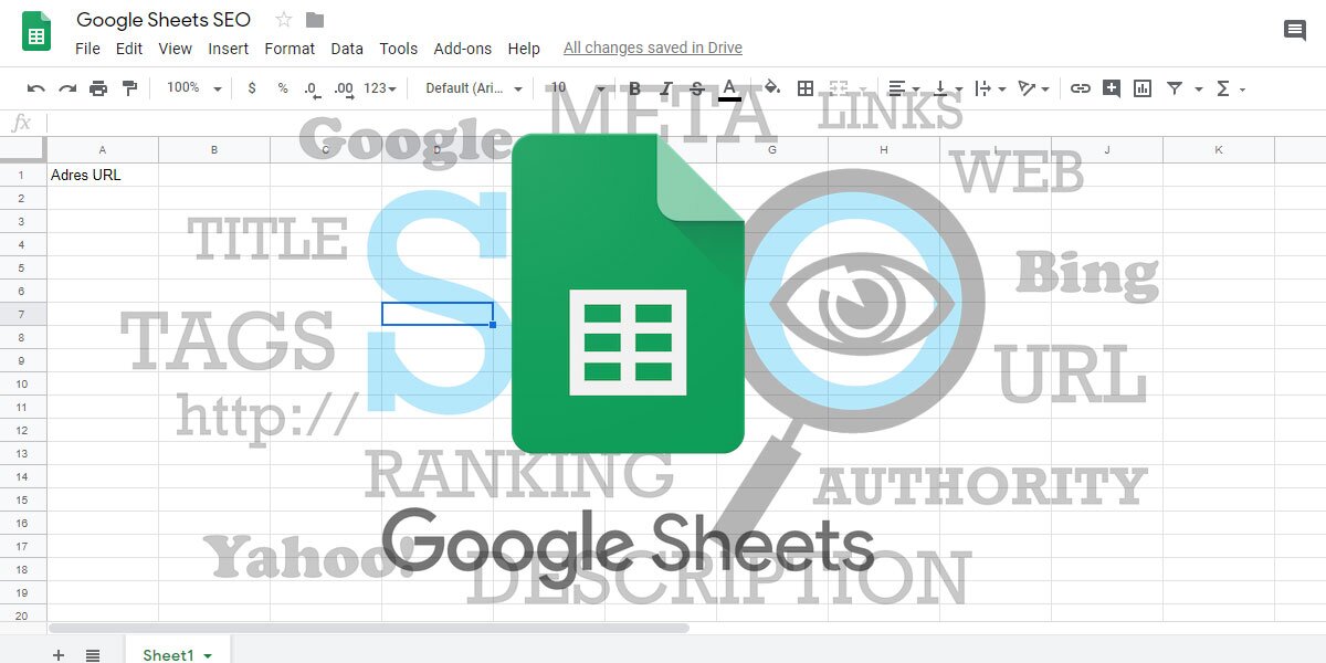 Google Sheets a SEO jak wykorzystać arkusz kalkulacyjny w codziennej pracy Jakub Zeid